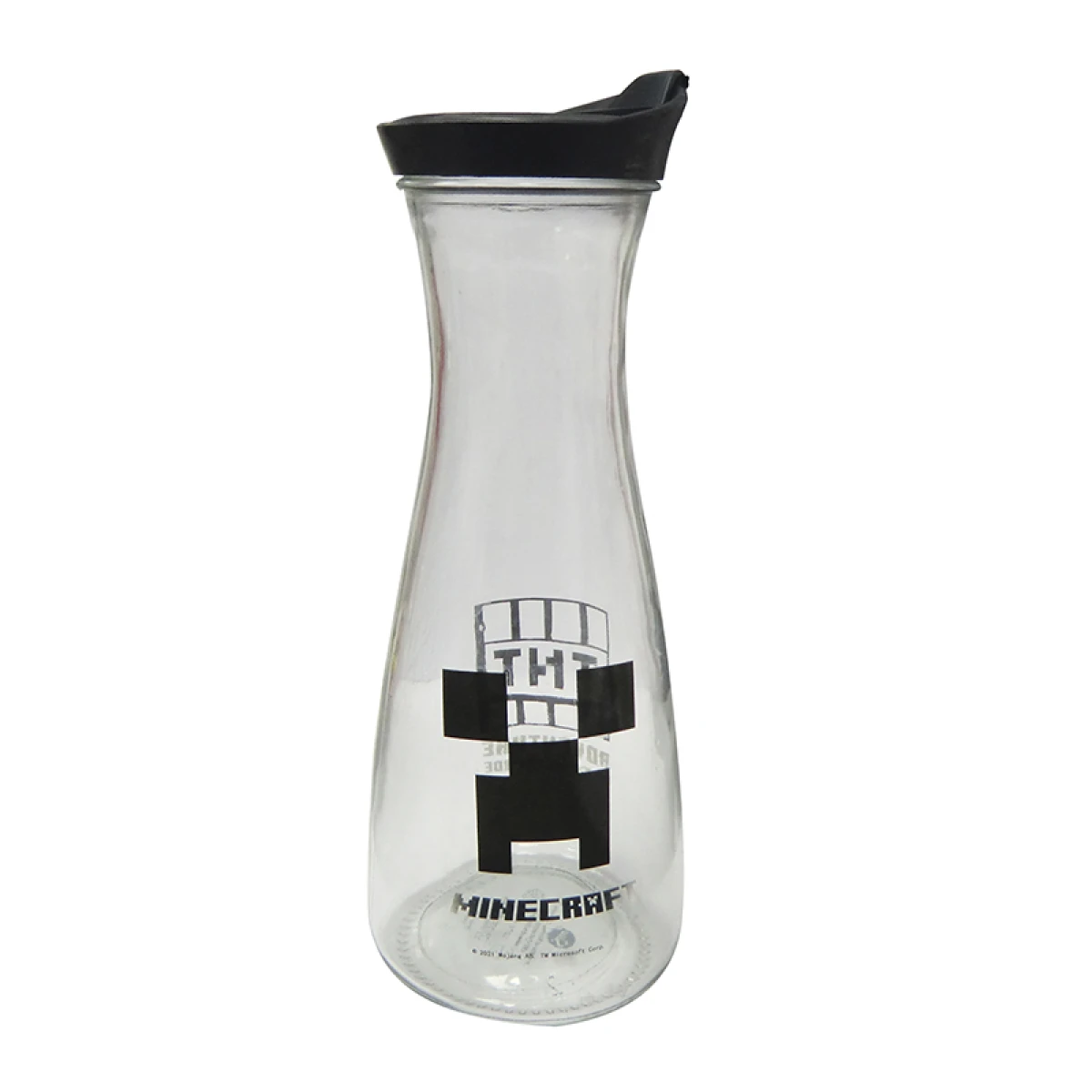 Botella Vidrio Carafe Minecraft 900 ml 