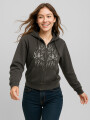 Campera Deportiva Kazzuini 504 Gris Oscuro