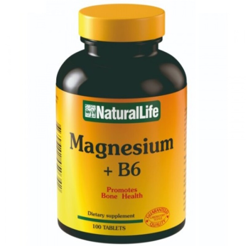 Magnesium + B6 Natural Life 100 Comp. Magnesium + B6 Natural Life 100 Comp.