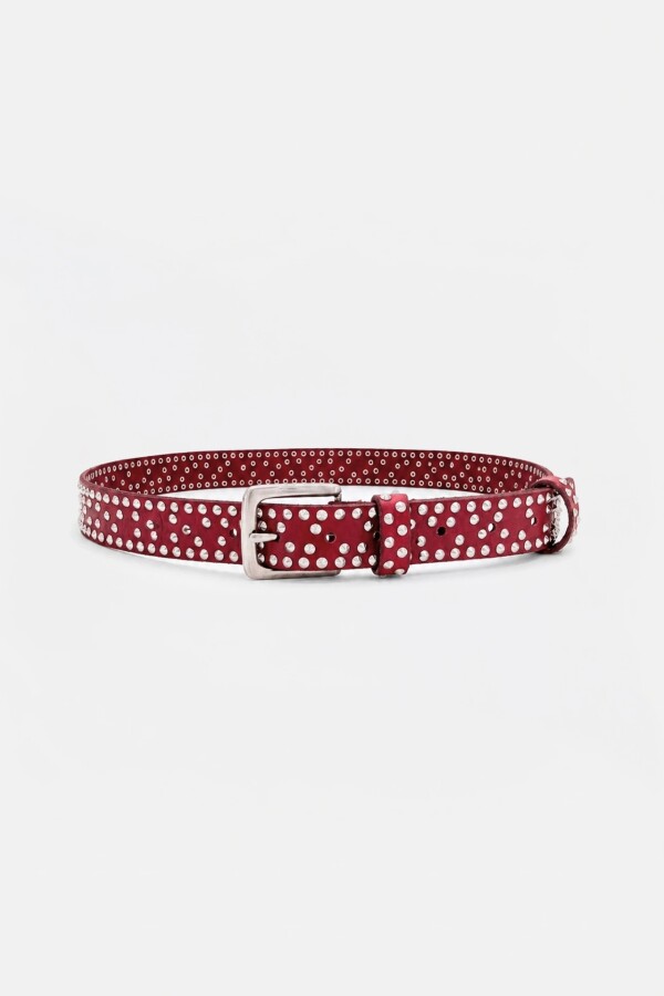 CINTO HARRY STUDS Rojo