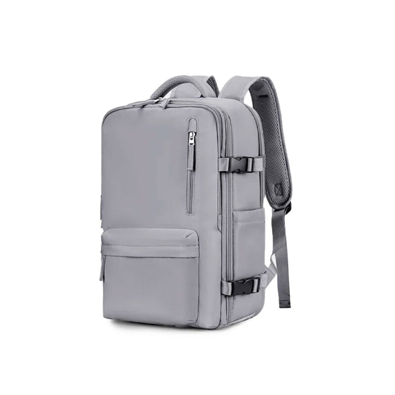 Mochila de viaje para carry on gris