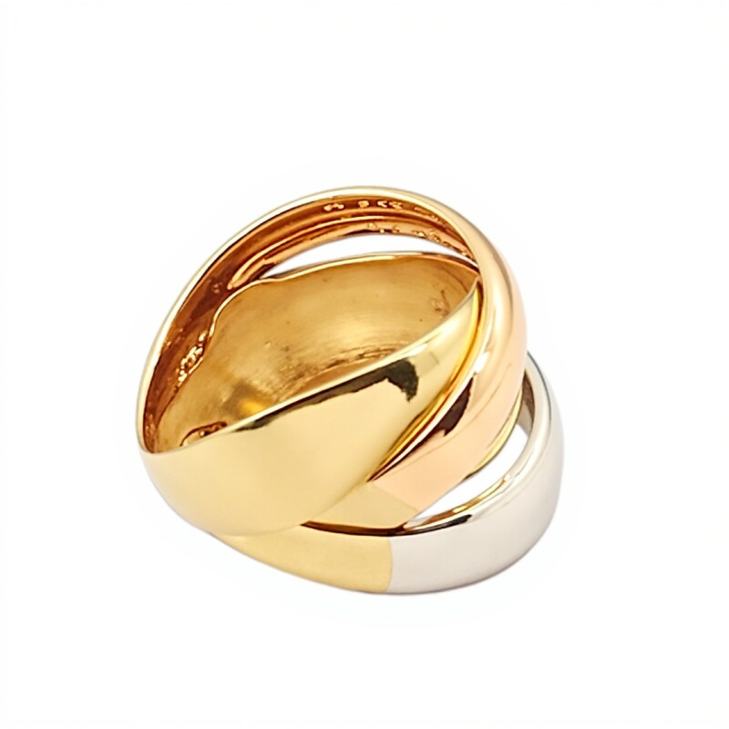 Anillo Trinity-Oro bajo-Sin Piedra-AN8189 sinpiedra
