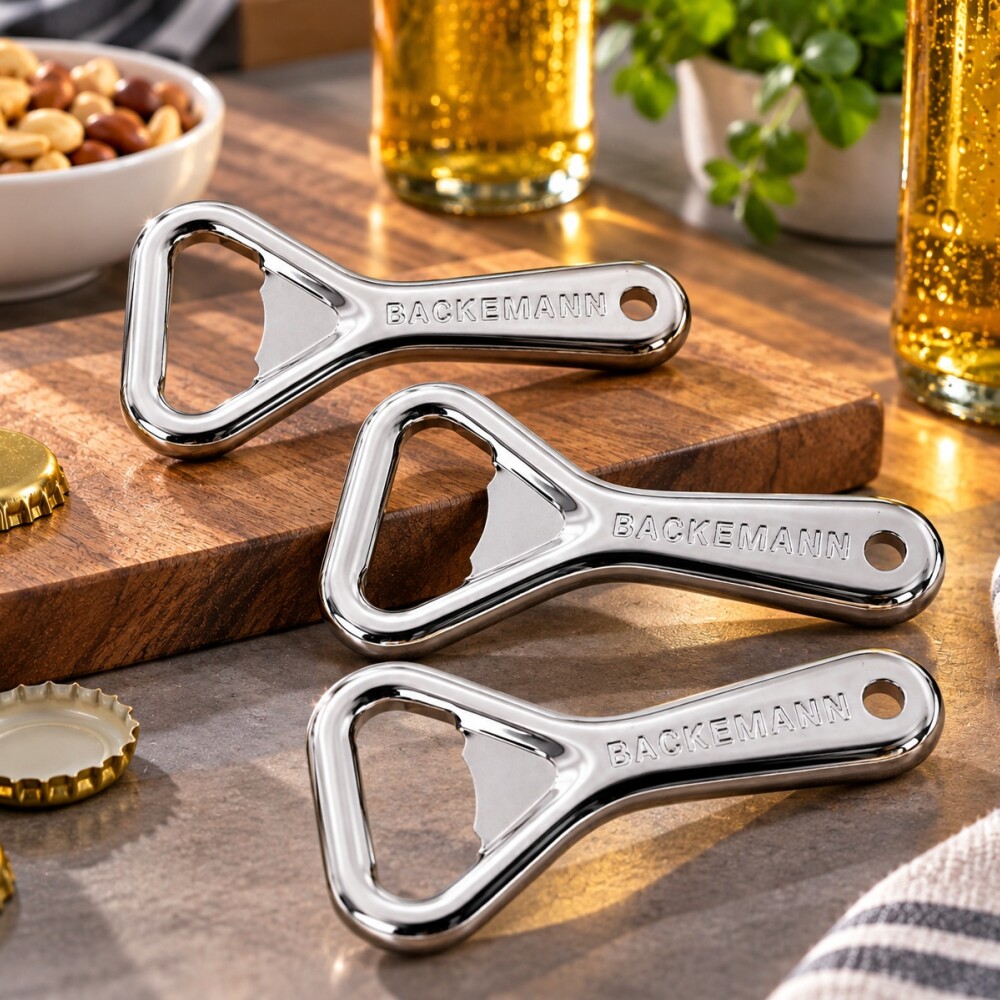 Set 3 destapadores Kargo 7.8 cm FACKELMANN Set 3 destapadores Kargo 7.8 cm FACKELMANN