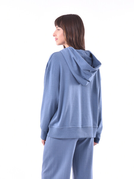 HOODIE DELFINO AZUL PIEDRA