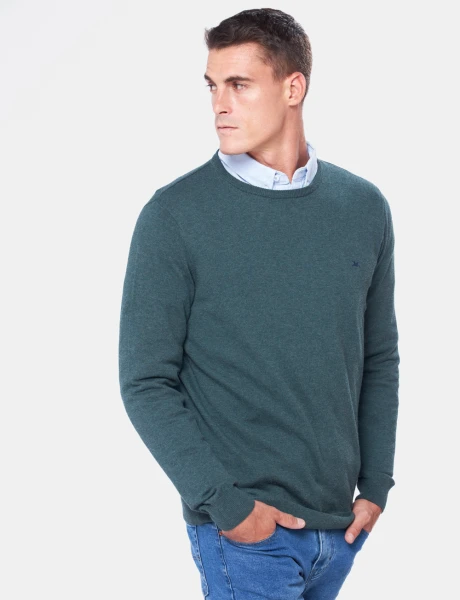 BUZO CUELLO BASE Verde