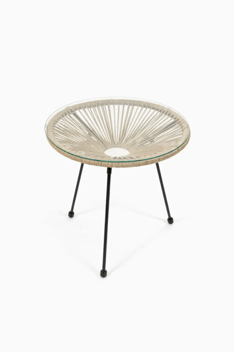 Mesa Living Acapulco Gris