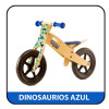 Chivita Bicicleta de equilibrio Dinosaurio Azul