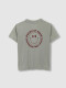 Camiseta Print Point Of View Verde Seco