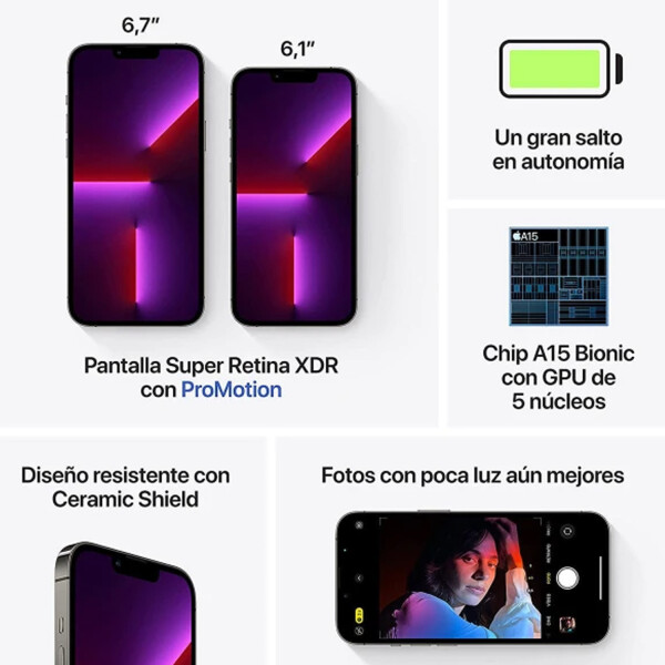 Iphone 13 Pro 6/128 Gb 5g GRIS