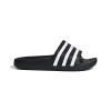 Ojotas Adidas Adilette Aqua de Niños - F35556 Negro-blanco