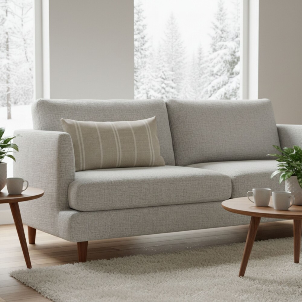 Almohadón Artesanal Tajy 30x50 cm - Pilar Beige/Crudo