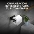 Juego De Accesorio P/ Baño Ducha Set 4 Piezas Autoadhesivo Color Variante Negro