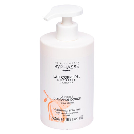 Crema Corporal Byphasse Aceite de Almendra 500ml Crema Corporal Byphasse Aceite de Almendra 500ml