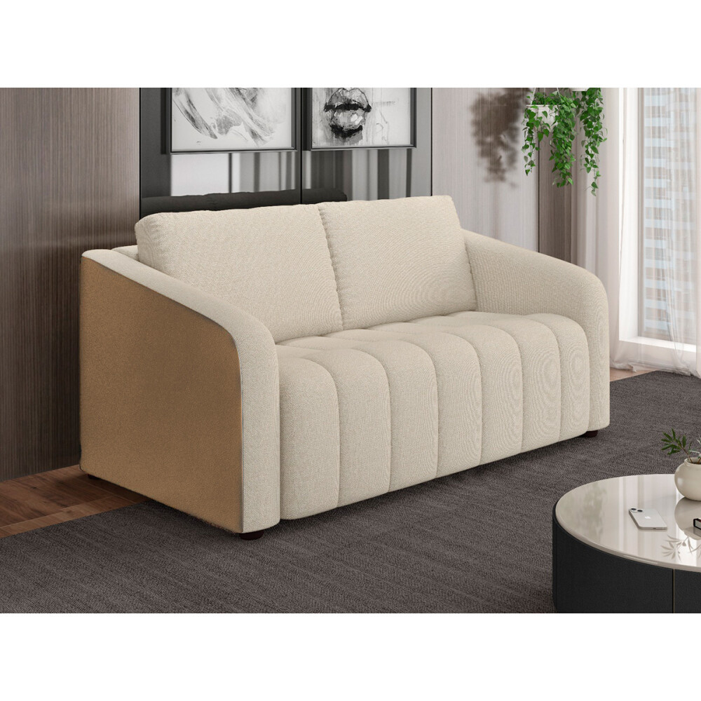 SILLÓN SIDNEY 2 CUERPOS COLOR ARENA Sillón Sidney 2 Cuerpos Color Arena