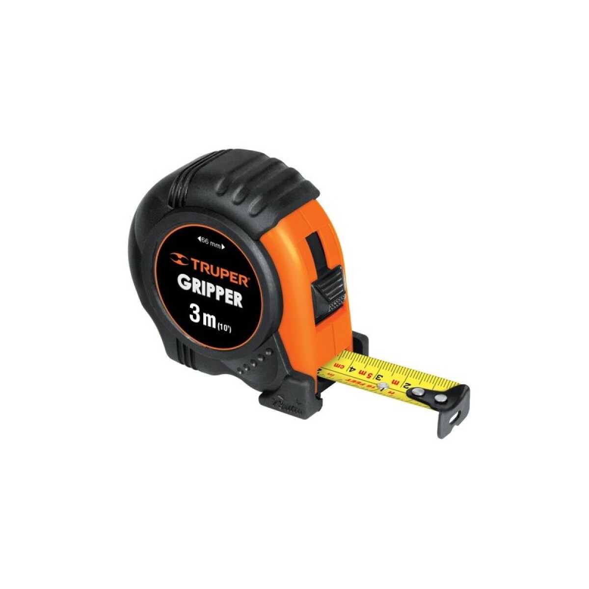 CINTA METRICA C/IMPACTO 3MTX1/2 TRUPER FH-3M (CM/PULG) 