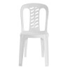 Silla De Jardin Plastico Bistro Apilable Color Blanco Garden Life Silla De Jardin Plastico Bistro Apilable Color Blanco Garden Life