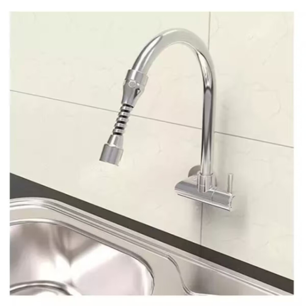 Flexible para pico de cocina 14cm Blukit con adaptadores Flexible Para Pico De Cocina 14cm Blukit Con Adaptadores