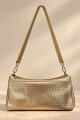 Cartera Bea Champagne esterillado