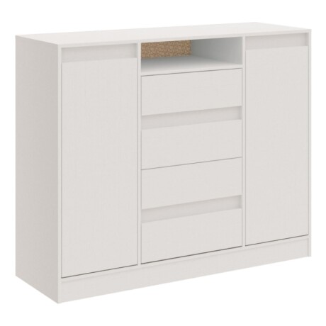Comoda 4 Cajones Alba Blanco Comoda 4 Cajones Alba Blanco
