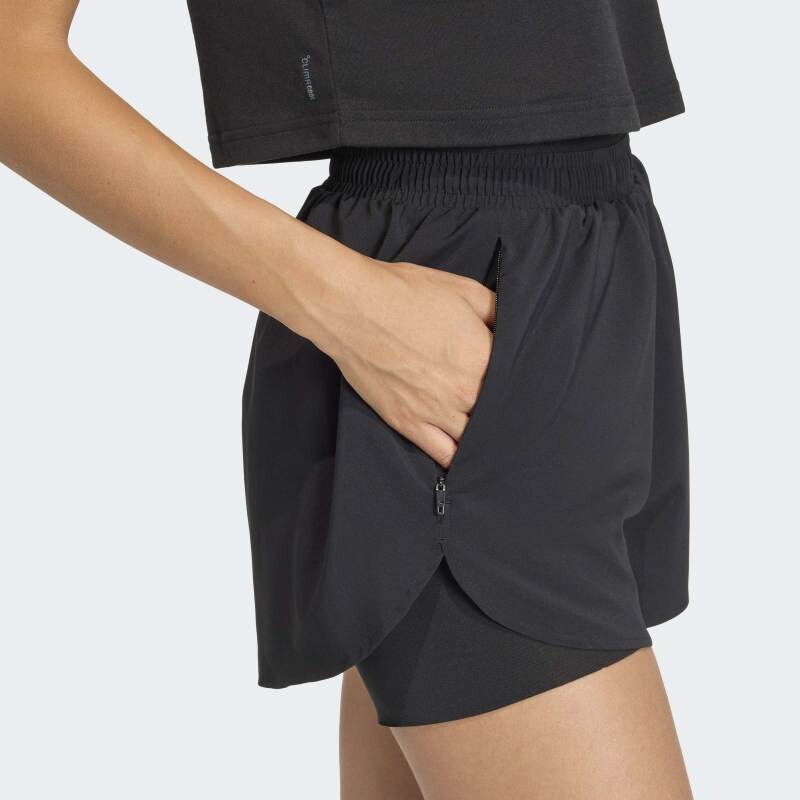 Short Adidas D4T Workout Go To 2 en 1 Negro