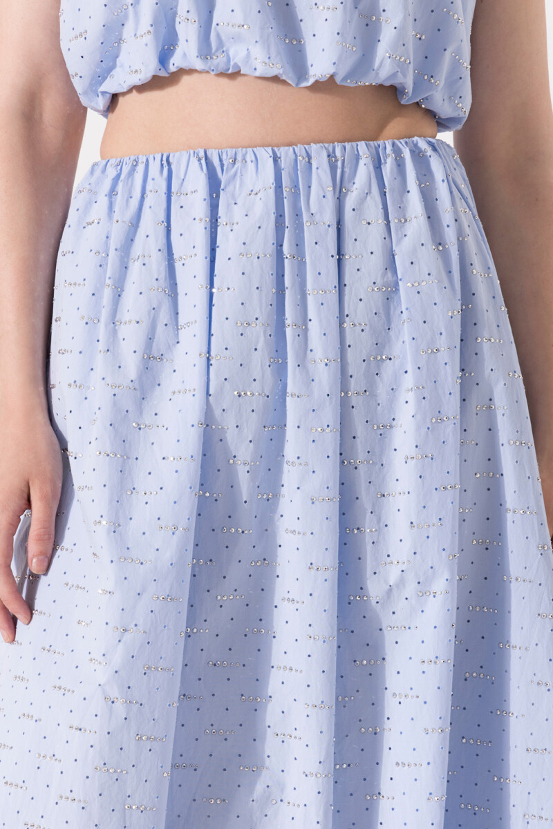 POLLERA HOPE Celeste