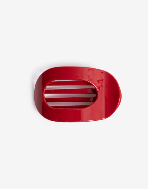 Broche Acrilico Broche Tipo Peineta De Acrilico. - Rojo Medio