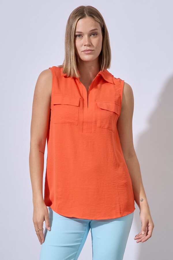 Blusa Colors ANARANJADO