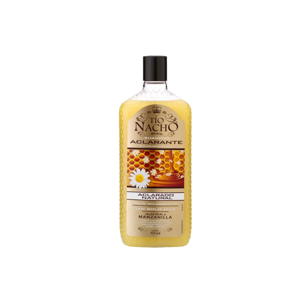 TIO NACHO SHAMPO ACLARANTE FR. X 415 ML.