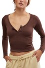 BAIL OUT LS LAYER Marron