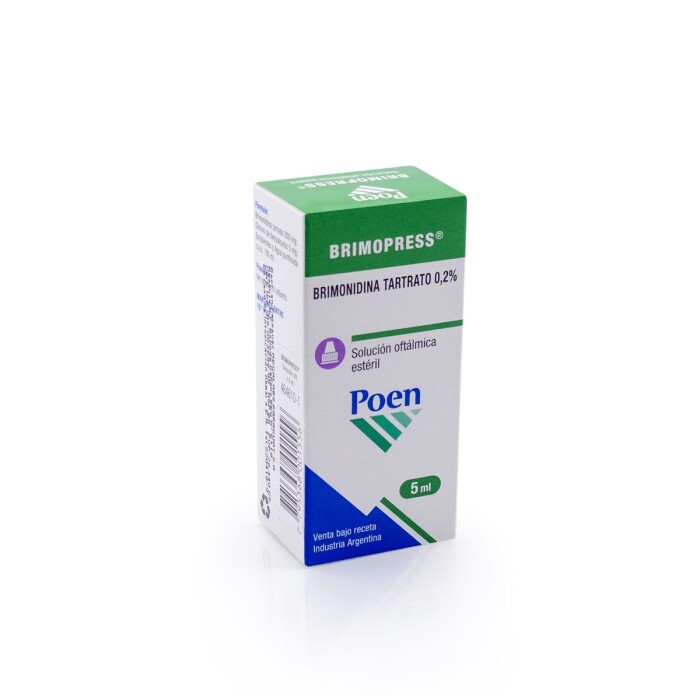 BRIMOPRESS 0,2% GOTAS OFTALM. FR. X 5 ML única