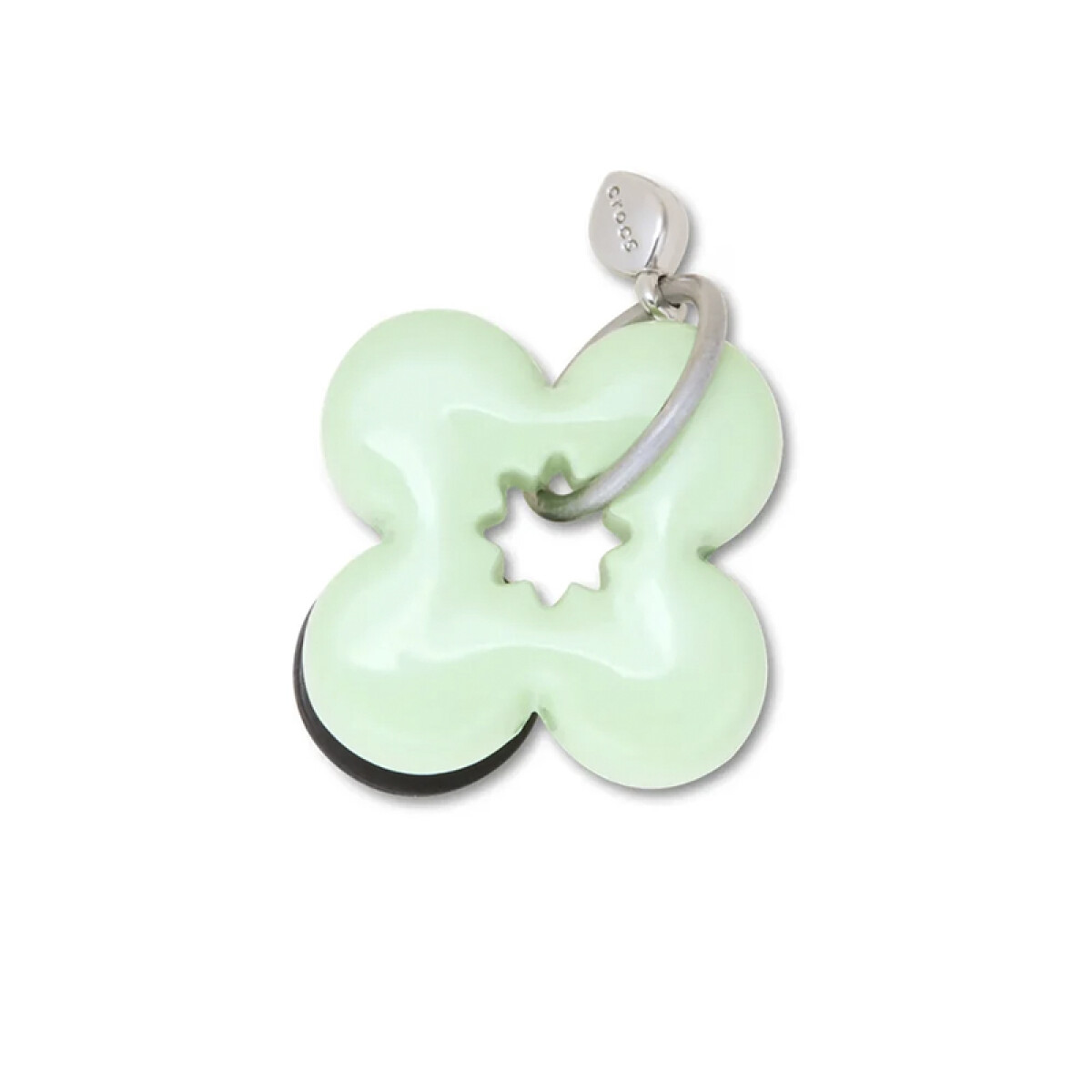 Jibbitz Charm™ Green Meta Flower Dangle - Multicolor 