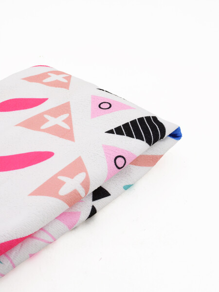 TOALLA REDONDA 150CM MICROFIBRA ESTAMPADO 1