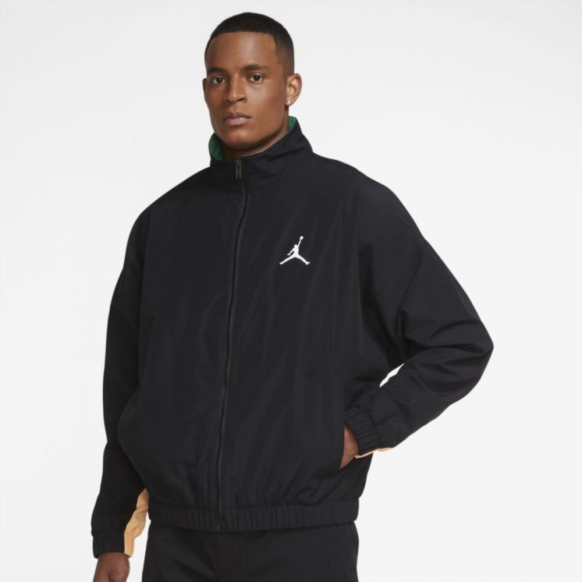 Campera Nike Moda Hombre Jordan Black - Color Único 