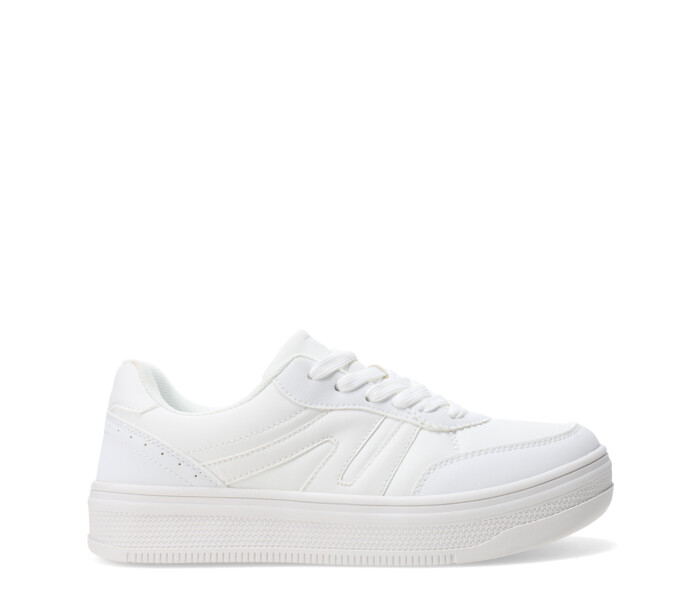 Championes de Mujer Miss Carol LILYAN con plataforma Blanco