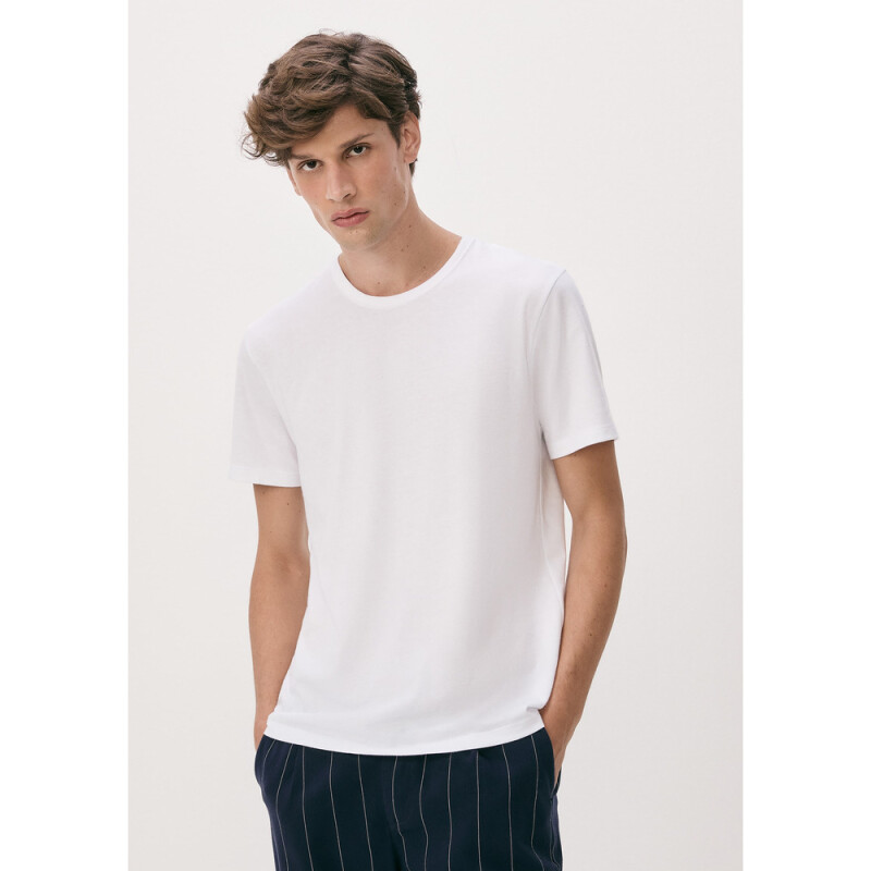 CAMISETA MM MASC BRANCO
