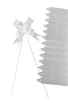 Pack x 200 - moño magico 2x39 cm BLANCO