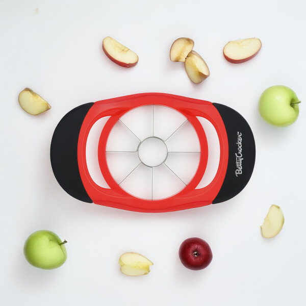 CORTADOR DE MANZANAS DE ACERO INOXIDABLE BETTY CROCKER CORTADOR DE MANZANAS DE ACERO INOXIDABLE BETTY CROCKER