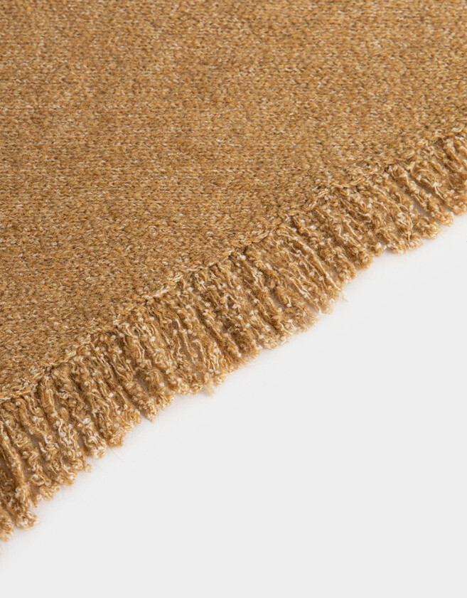 Bufandas Bufanda Formato Bandana - Marron Beige