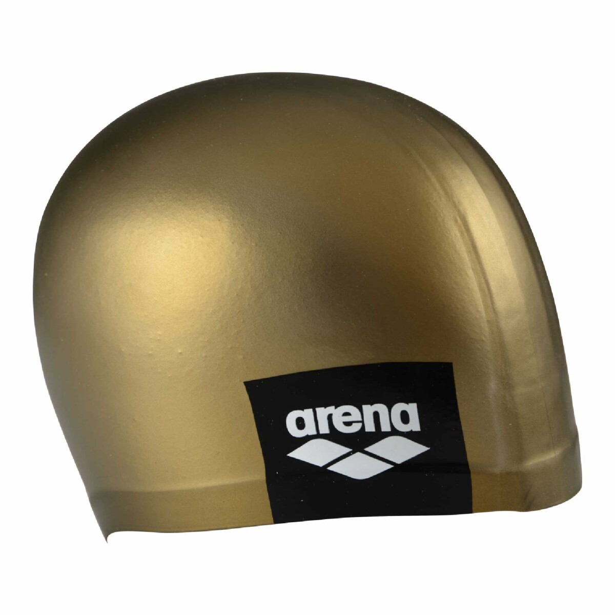 Gorra De Natación Para Adultos Arena Logo Moulded - Dorado 