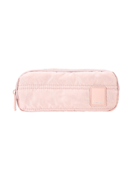 Cartuchera Quilting Rosado