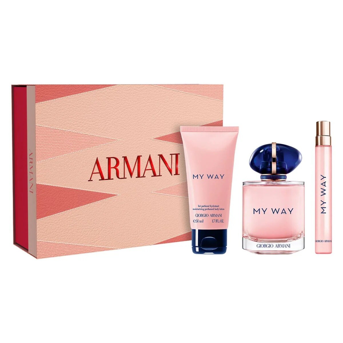 Perfume My Way Edp 90 Ml. + Travel Size 10ml. + Loción 50ml. 