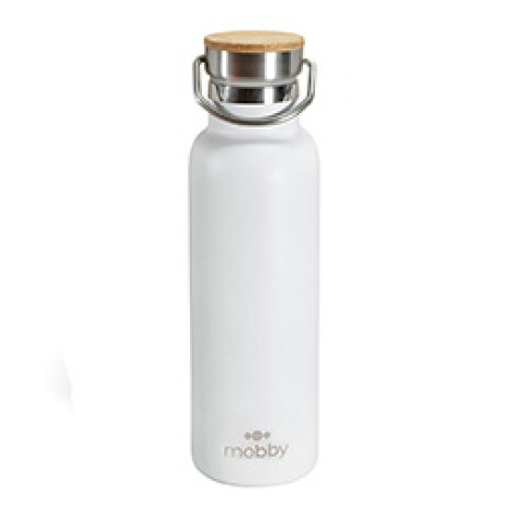 Botella A. Inox DP450 T/Bamboo Blanca Botella A. Inox DP450 T/Bamboo Blanca