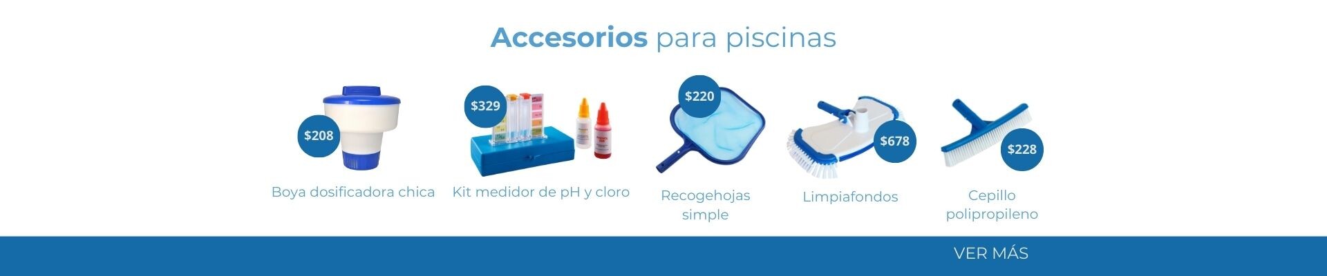 accesorios de piscina