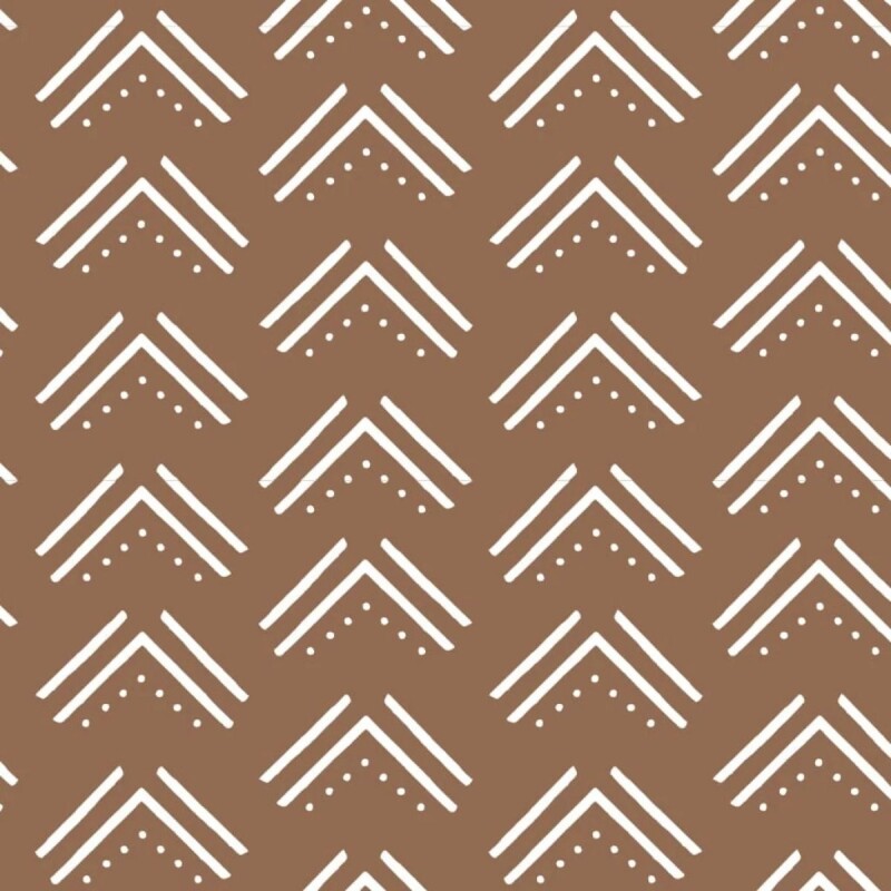 LJ7PAD Cubre Cambiador 100% Algodón - Mudcloth