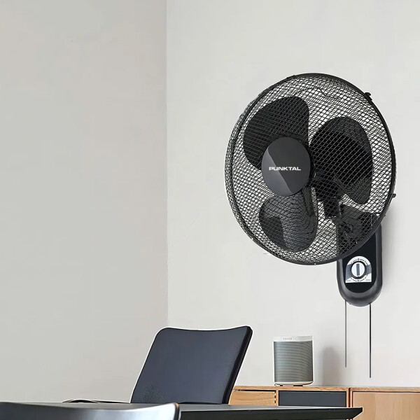 Ventilador De Pared Punktal 40 Cm 3 Velocidades VENTILADOR DE PARED PUNKTAL PK-4060VT