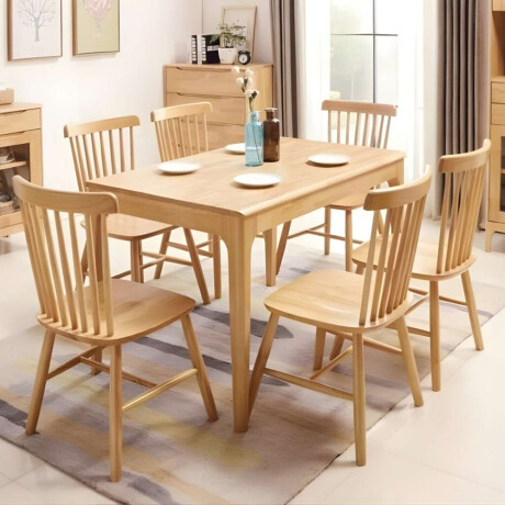 Mesa de comedor Madera maciza 150 cm Bolonia