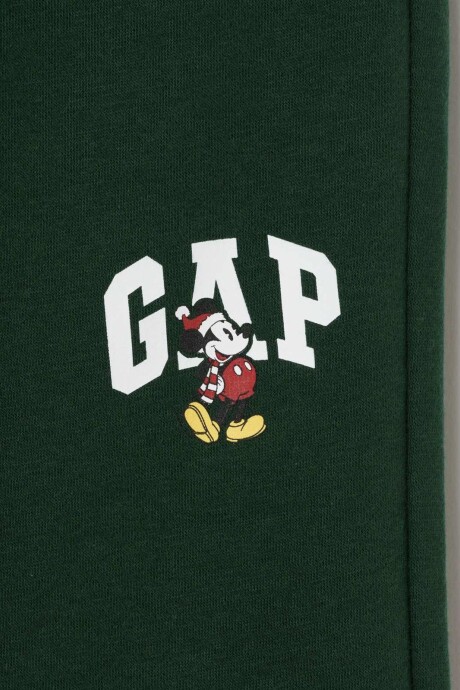 Pantalón Deportivo Logo Gap Disney Toddler Niño Evergreen Glamour