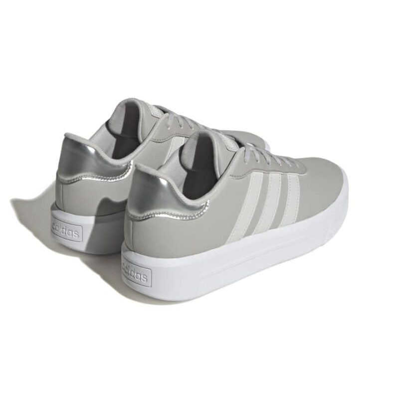 Championes Adidas Court Platform de Mujer - ID1970 Gris Claro