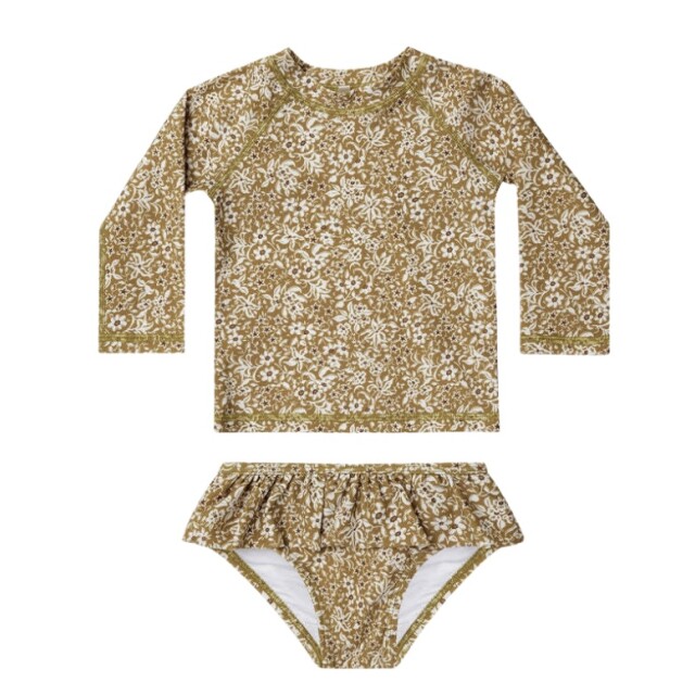 Traje de Baño Remera y Bombacha Ocre (UV UPF 50+) Traje de Baño Remera y Bombacha Ocre (UV UPF 50+)