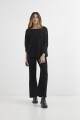 Sweater calado NEGRO